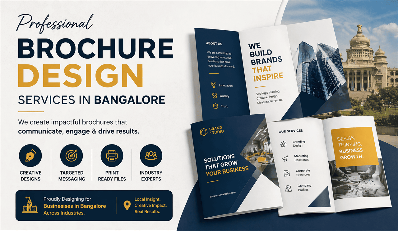 Brochure Design Services in Bangalore